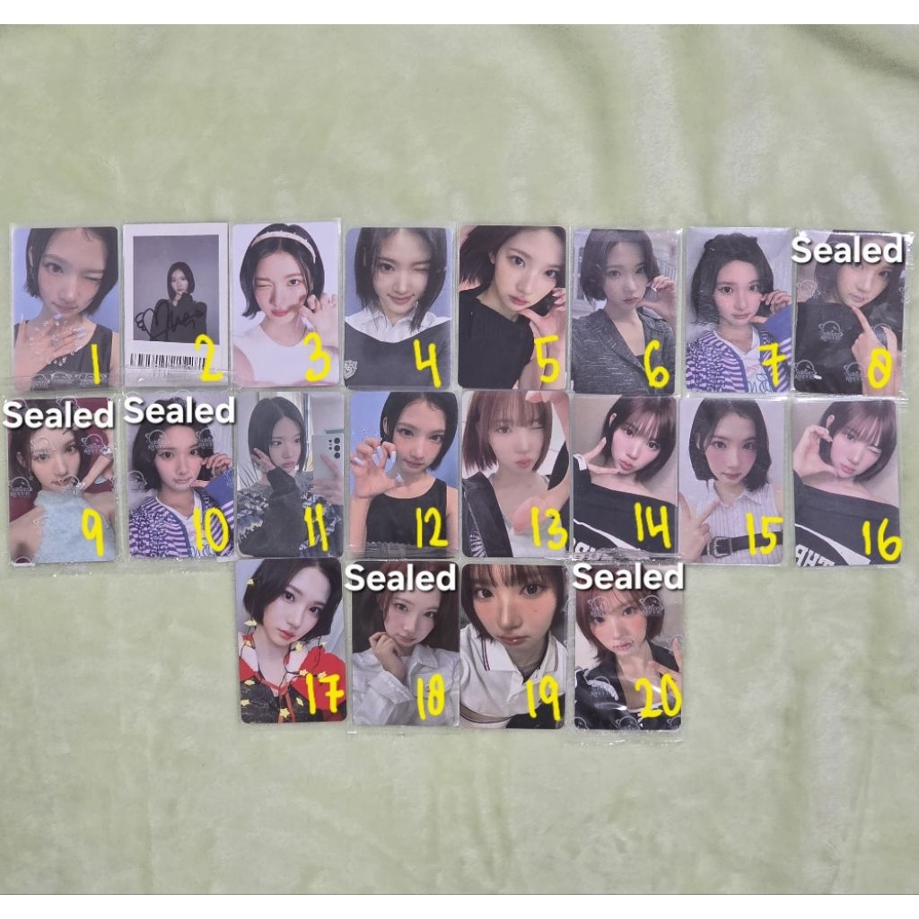 PHOTOCARD OFFICIAL HEARTS2HEARTS JIWOO (H2H)