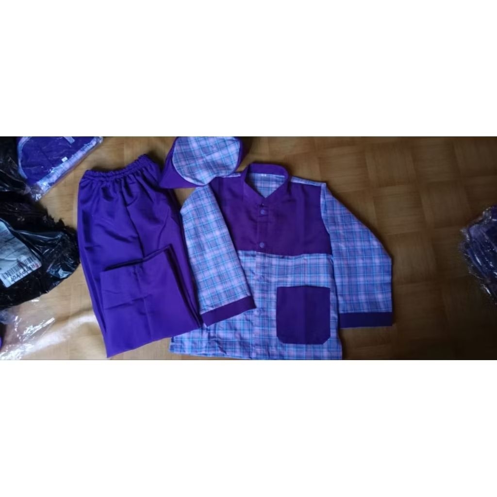 kotak ungu TK cantik lucu keren