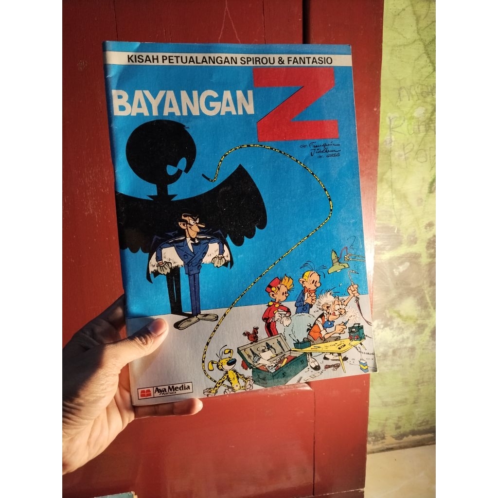 kisah petualangan spirou & fantasio bayangan Z