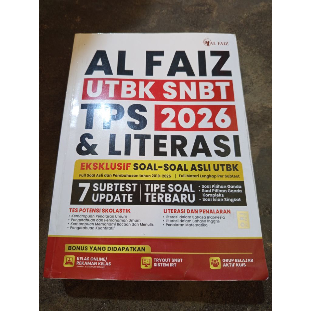 BUKU UTBK SNBT AL FAIZ 2026