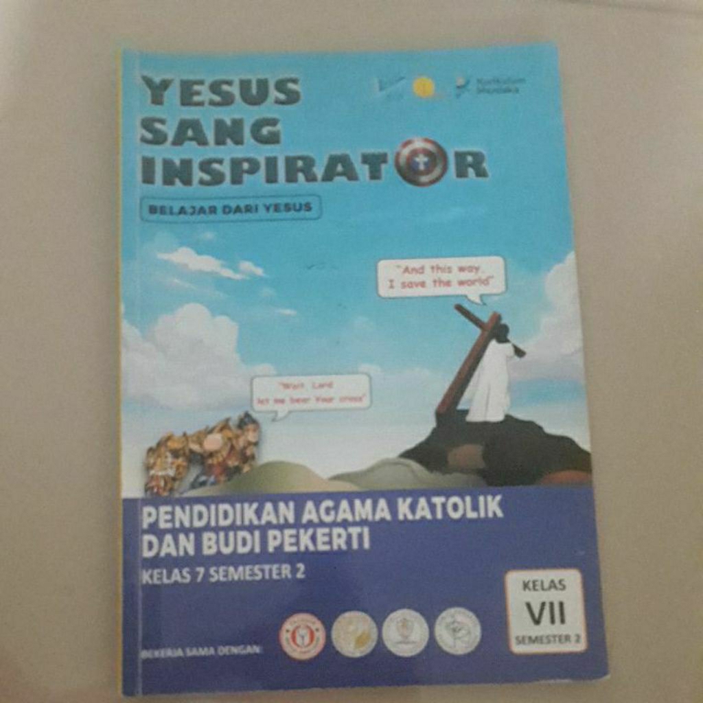 Buku Yesus Sang Inspirator kelas 7/ELP, bekas