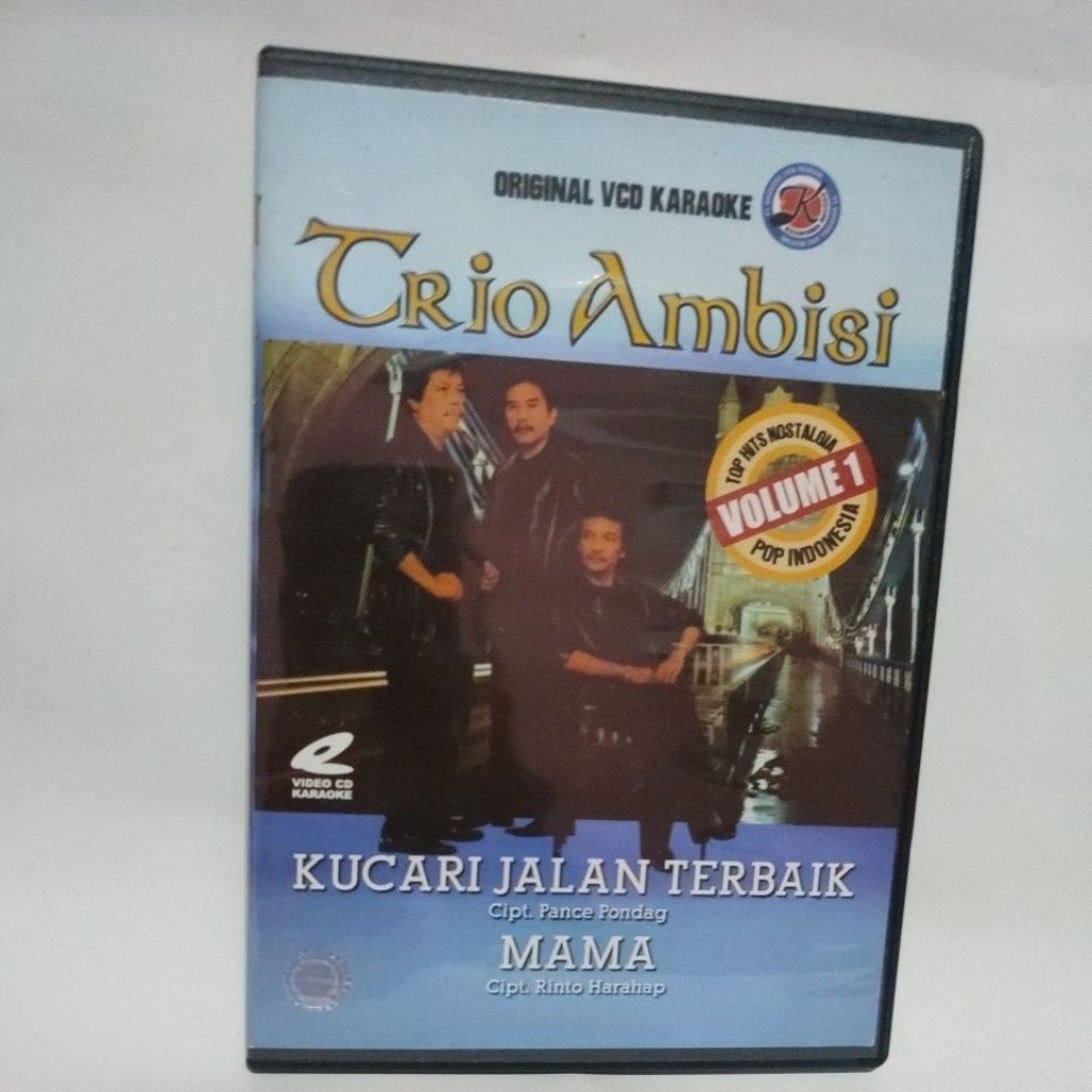 VCD KARAOKE TRIO AMBISI VOL1