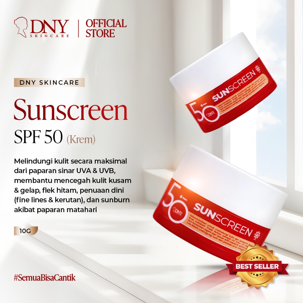 DNY Skincare Sunscreen SPF 50 (Krem)