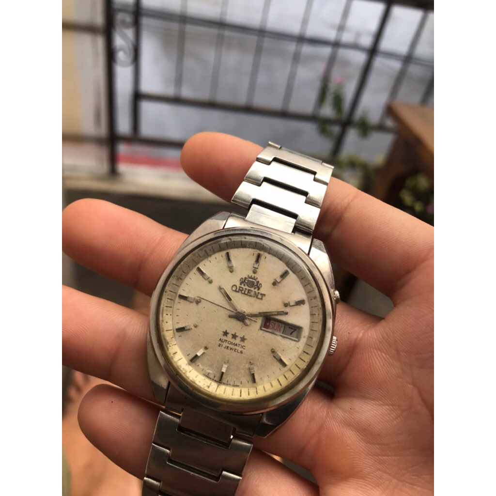 JAM TANGAN ORIENT AUTOMATIC TUA RARE JADUL