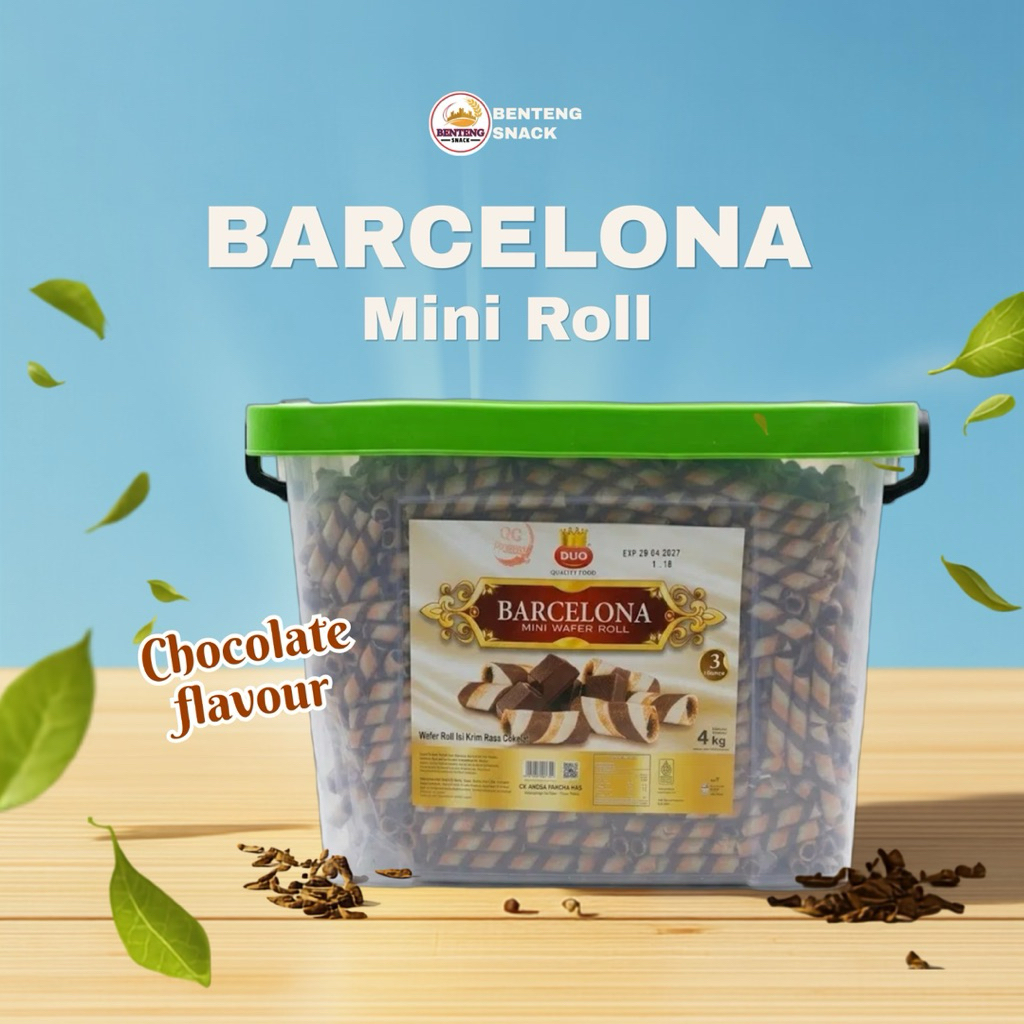 SNACK KILOAN ASTOR TIMBANG BARCELONA RASA GREEN TEA DAN COKELAT