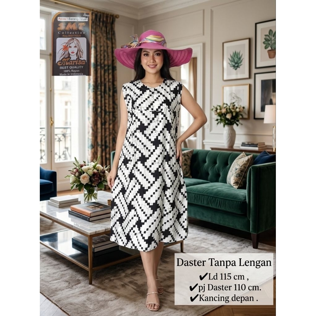 SMT Marisa Daster Tanpa Lengan ld 110 cm