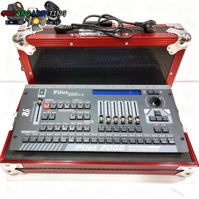 Mixer Lighting Pilot 2000 DMX 512 Saluran Hardcase