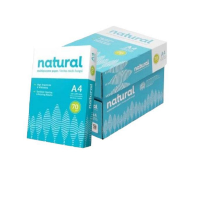 Kertas HVS 1 RIM  Natural A4 70 gram