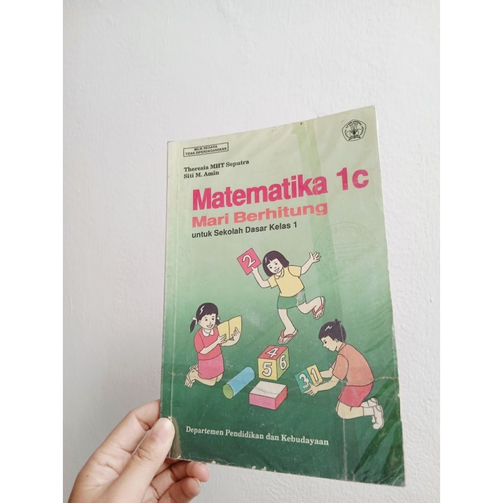 MATEMATIKA 1C,BUKU PELAJARAN JADUL