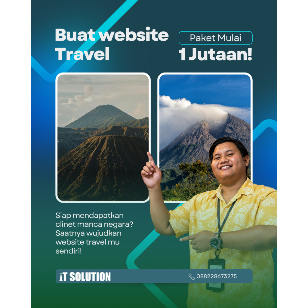 Jasa Pembuatan Website Travel Profesional – Website Tour & Travel Responsif Siap Online