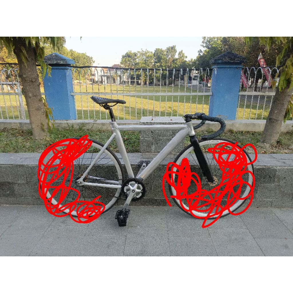 Frame set fixie folker alloy