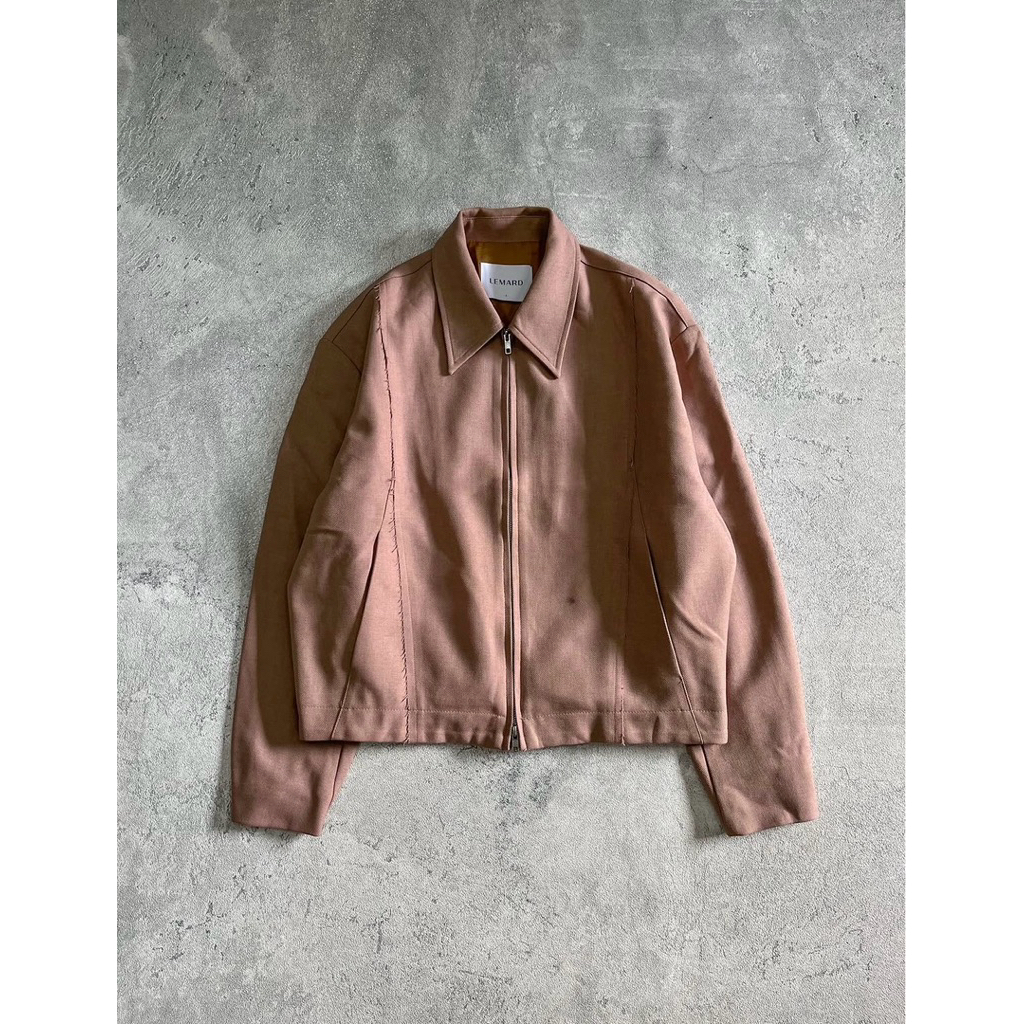 lemard blouson double zipper jacket