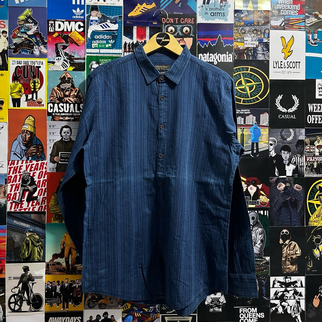 Kemeja / Lengan Panjang / Vintage / Second / ZARA MAN