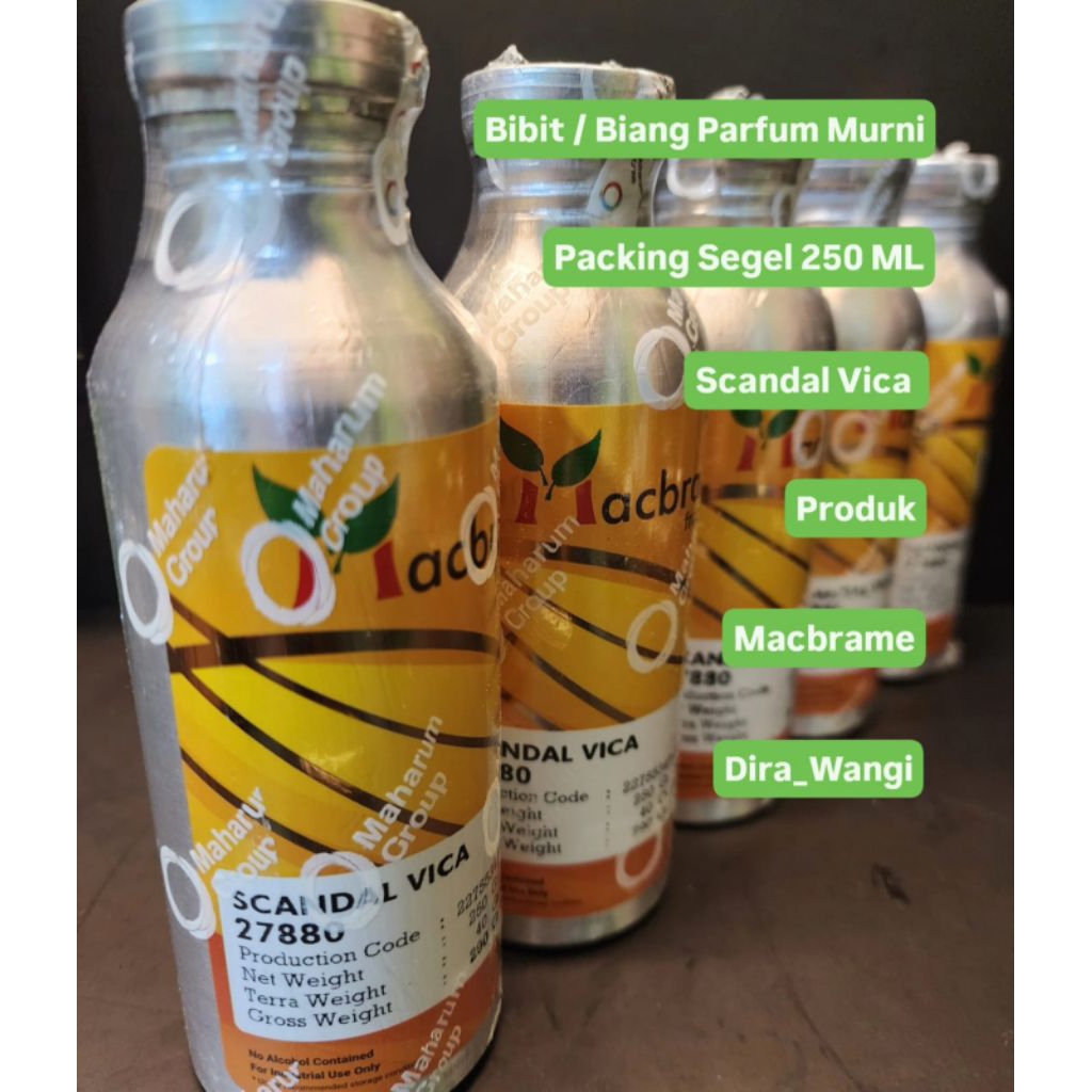 Scandal Vica Produk Macbrame Packing Segel 250 ML