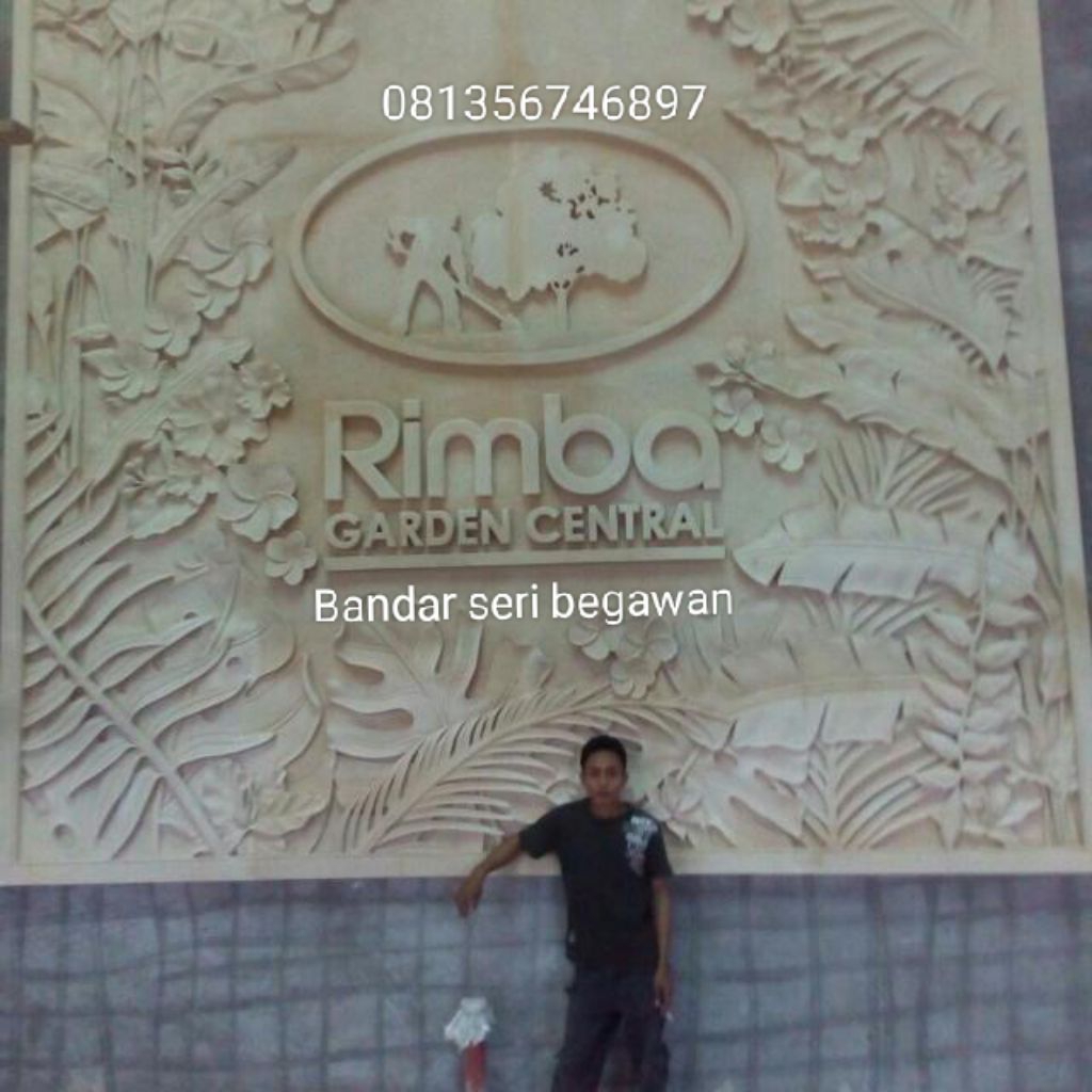 relief batu alam