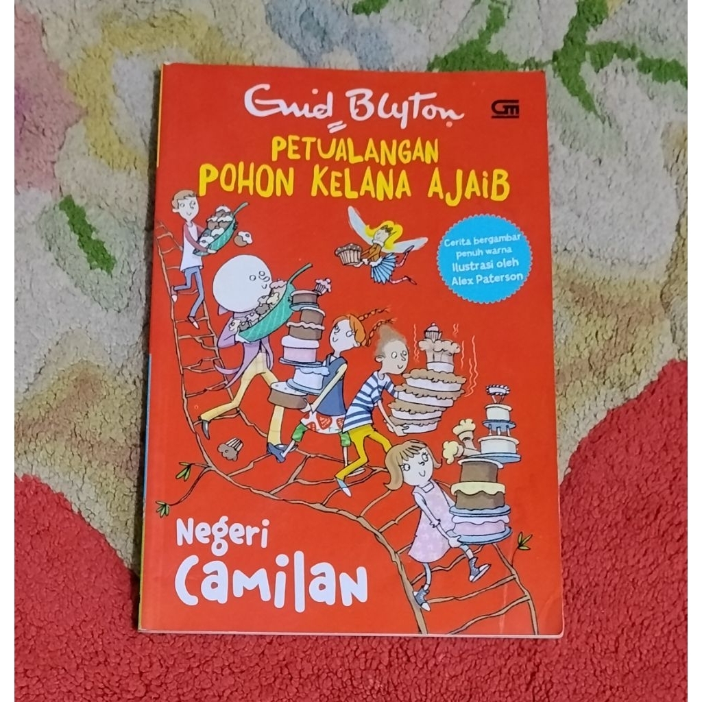 Novel Enid Blyton langka Petualangan Pohon Kelana Ajaib "Negeri Camilan" 100%ORI preloved koleksi pr