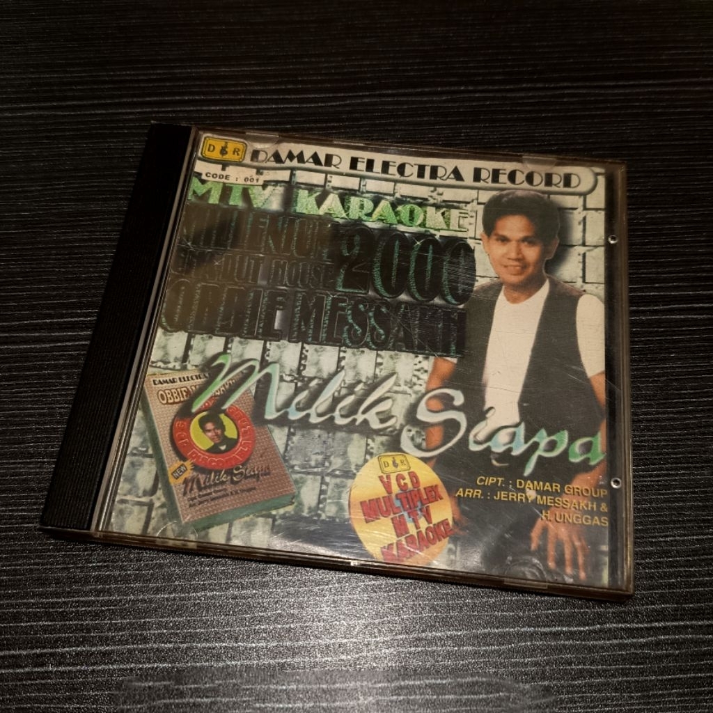 VCD Obbie Messakh - Milik Siapa (MTV Karaoke 2000) Original Mulus