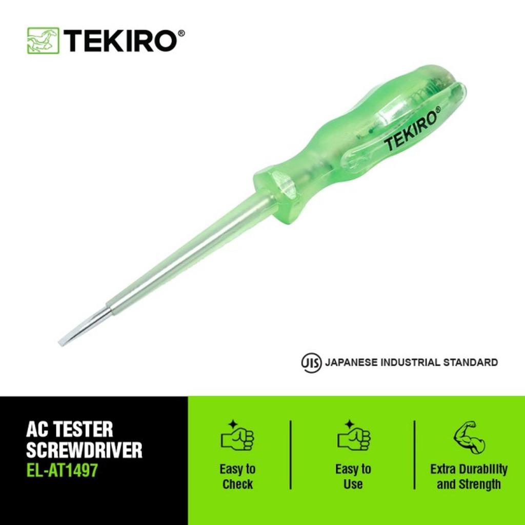 TEKIRO Tespen AC 105-250 V Listrik / Tespen Listrik Tekiro / Tespen AC Tekiro / Test Pen AC Tekiro