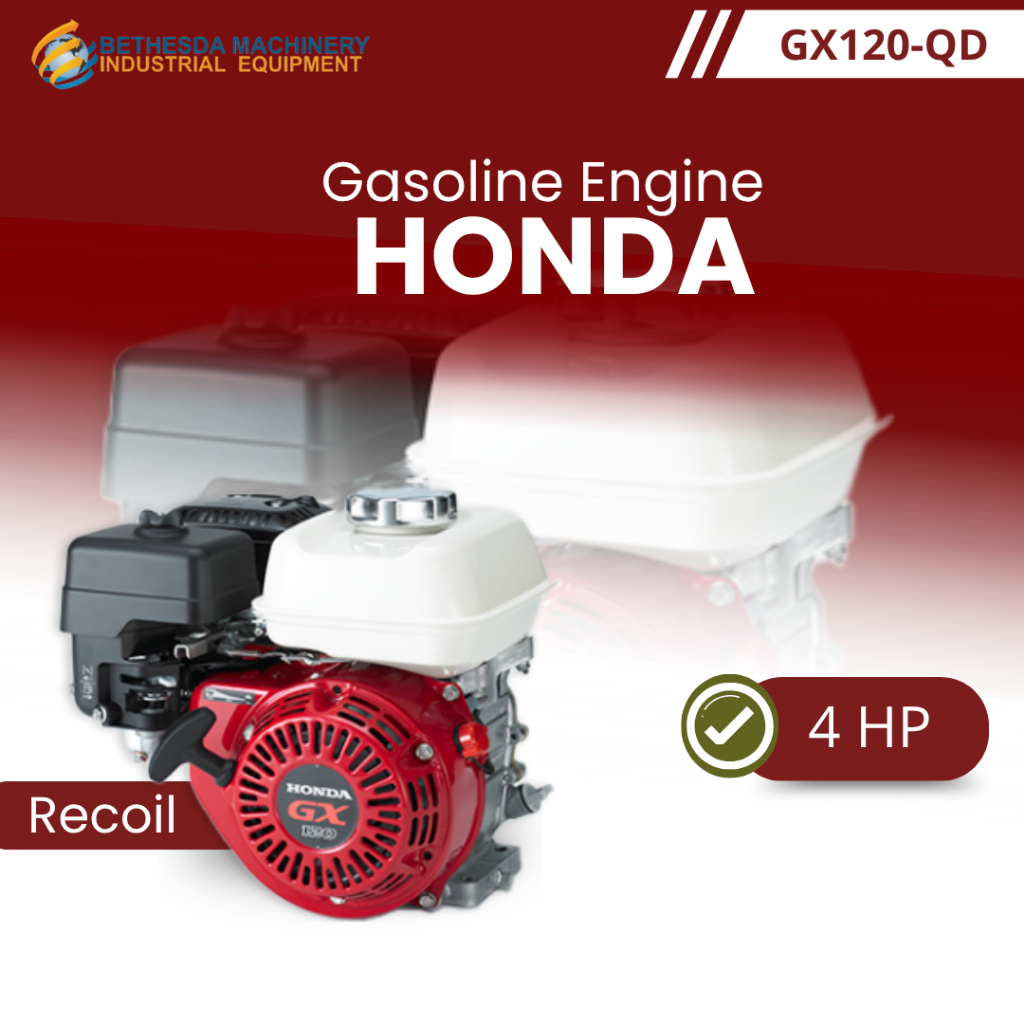 Motor Penggerak Mesin 4 Hp HONDA Bensin GX 120 QD