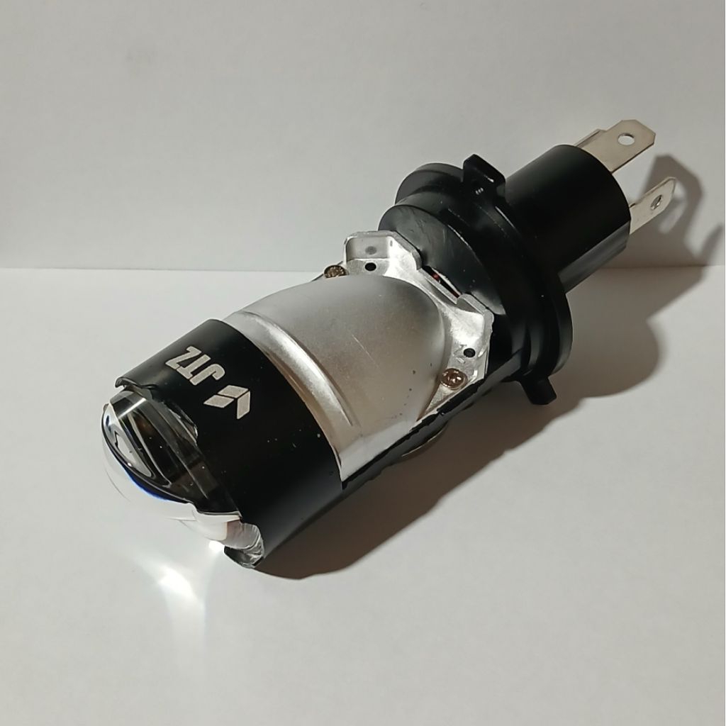 Bohlam lampu utama LED H4 laser model gs h4 mini biled