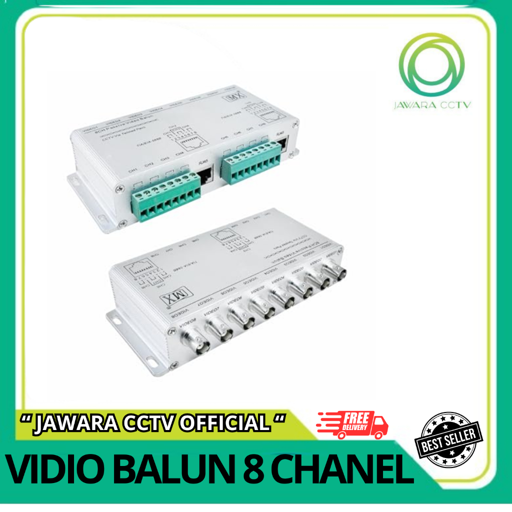 VIDEO BALUN 8CH