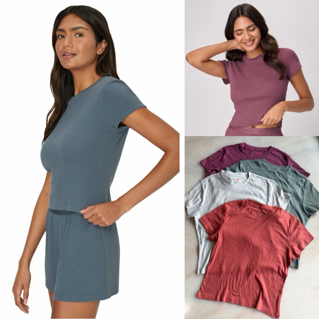 HANES Supersoft Comfywear Rib Tee