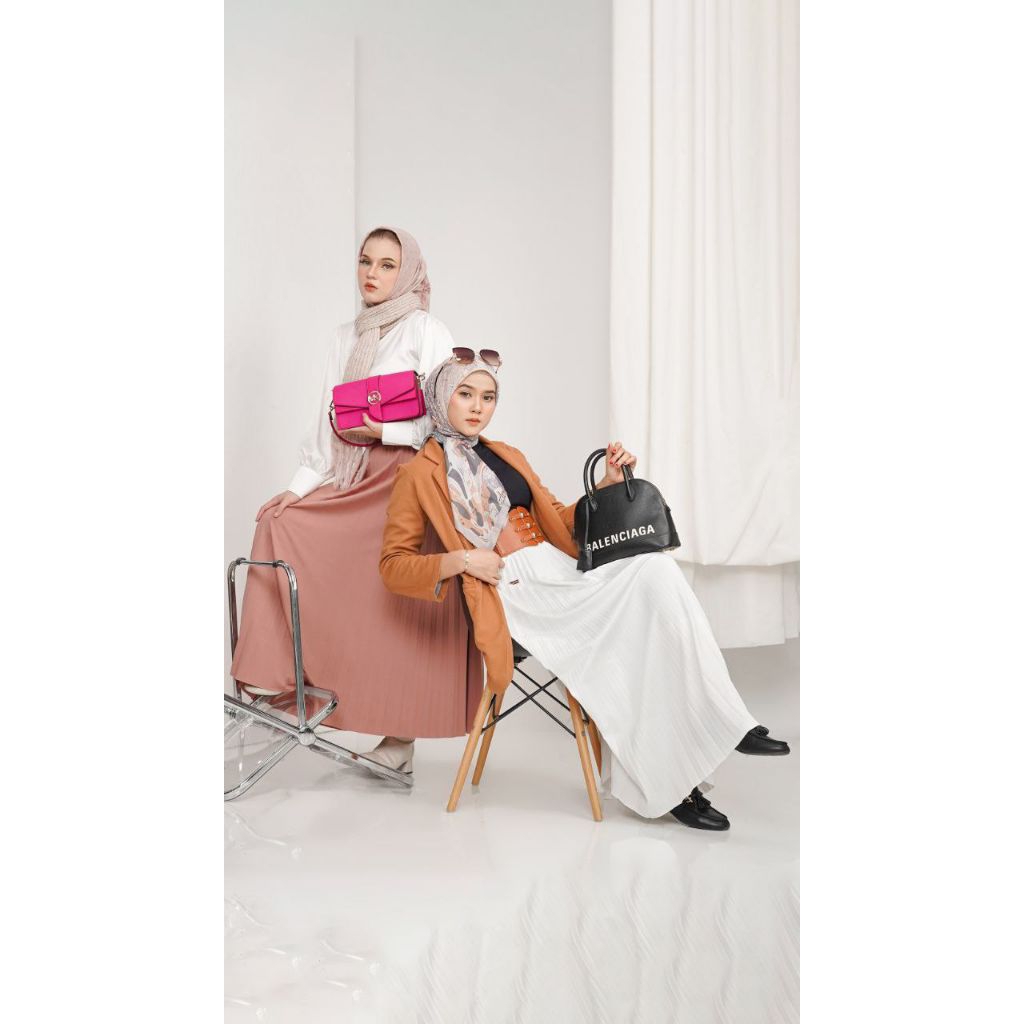ARABELLE SCARF SERIES KARALYN ROK MATT ZARA CREPE ORIGINAL BY ARABELLE SCRAFT OFFICIAL SHOP KUDUS