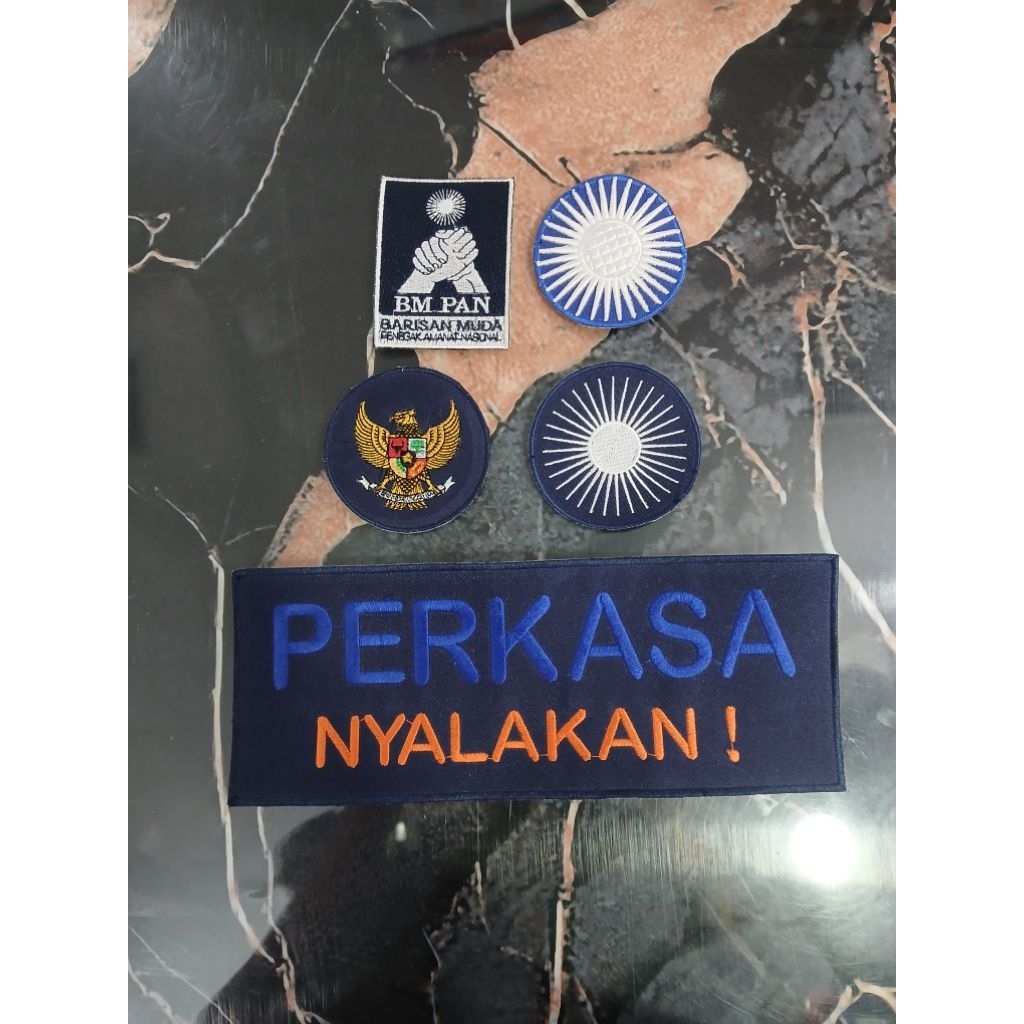 LOGO BORDIR PARTAI BM PAN