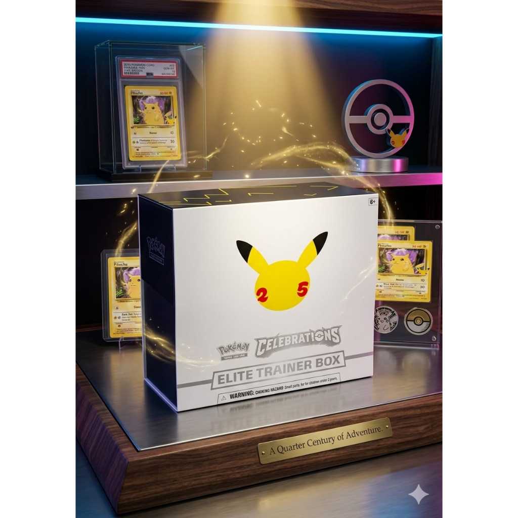 POKEMON 25TH ANNIVERSARY CELEBRATION ETB