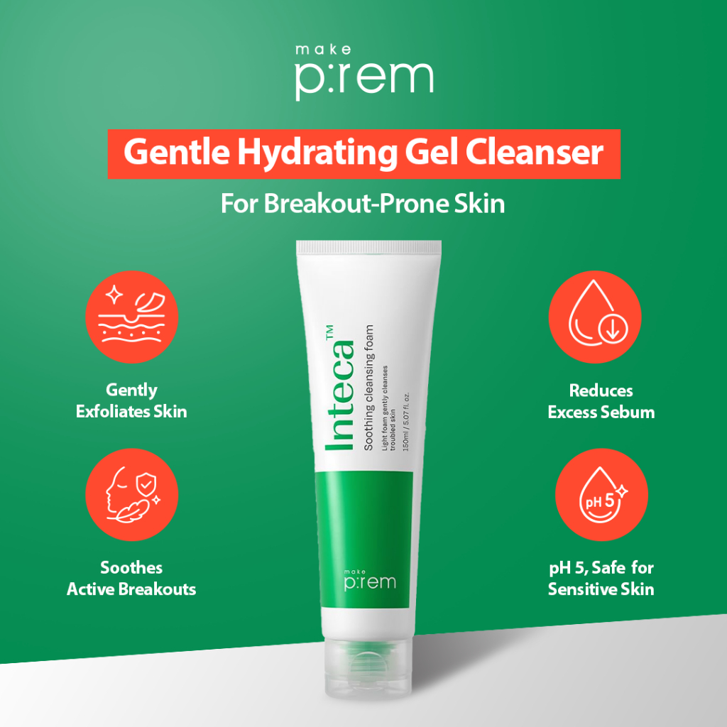 Make P:rem Inteca Soothing Cleansing Foam