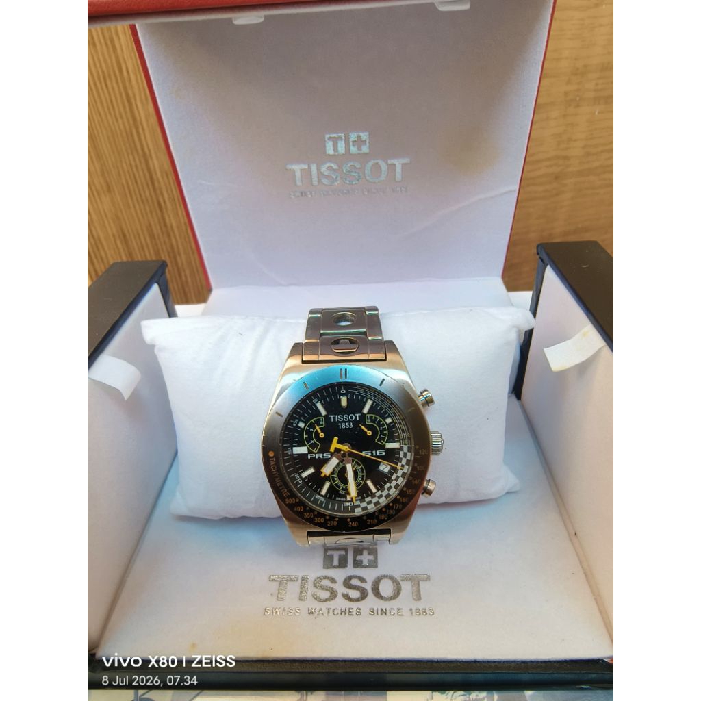 Jam tangan tisot PRS 516 chronograph