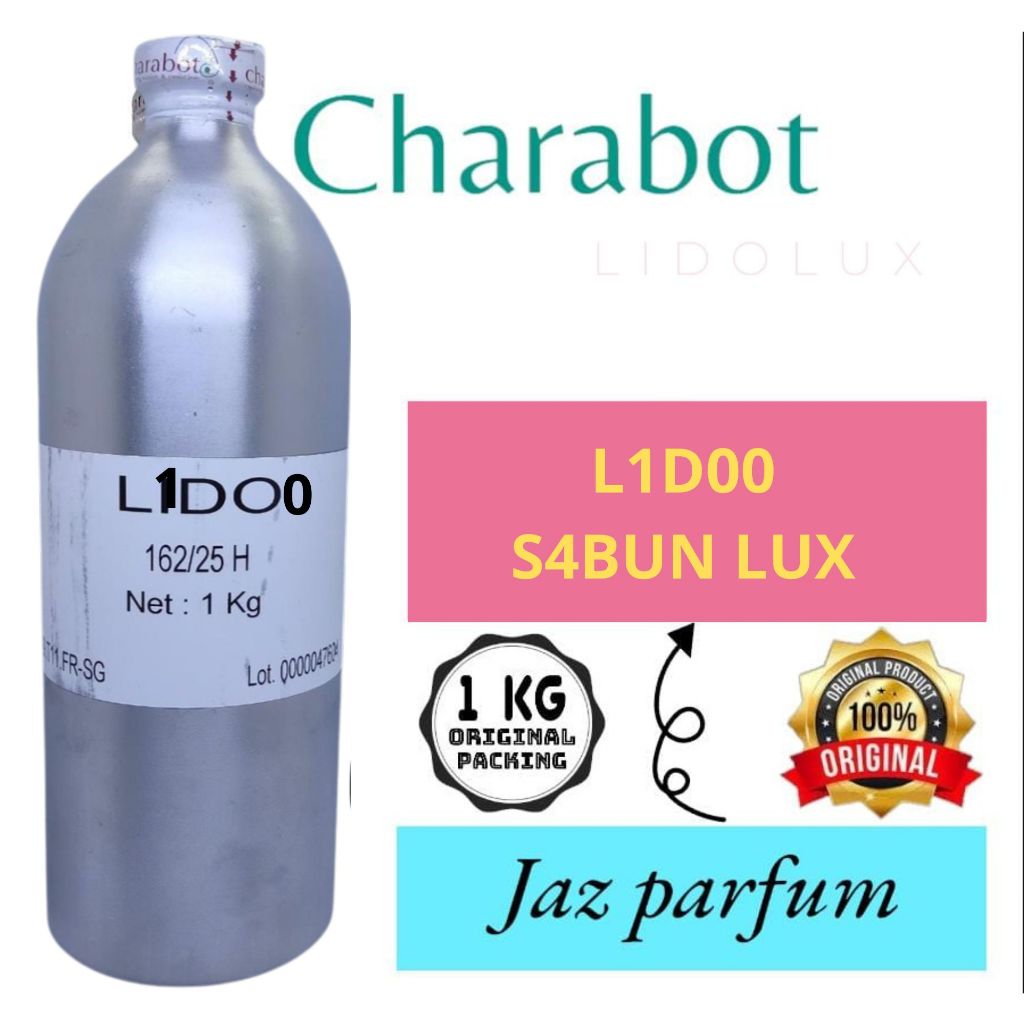 ( 1 KG ) LIDO By Charabot Kemasan 1KG Segel Pabrik, Bibit Parfum Murni 100% Segel