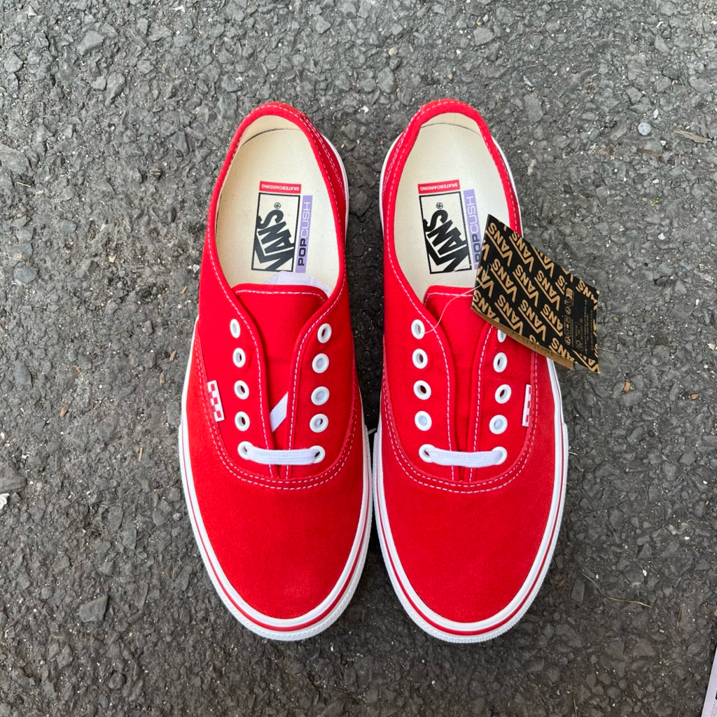 Vans Skate Authentic Red