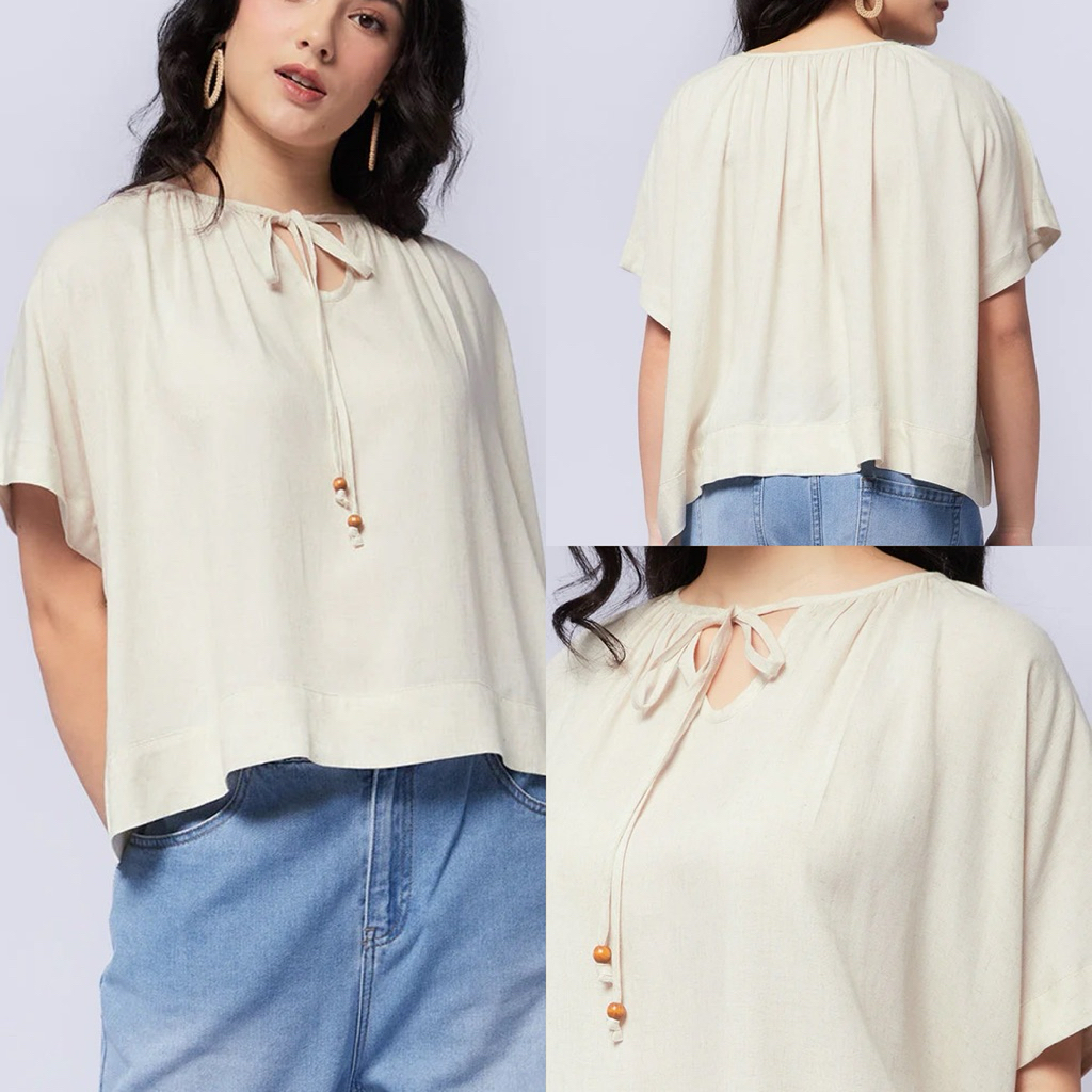 (SALE 71%‼️) Blouse linen et cetera