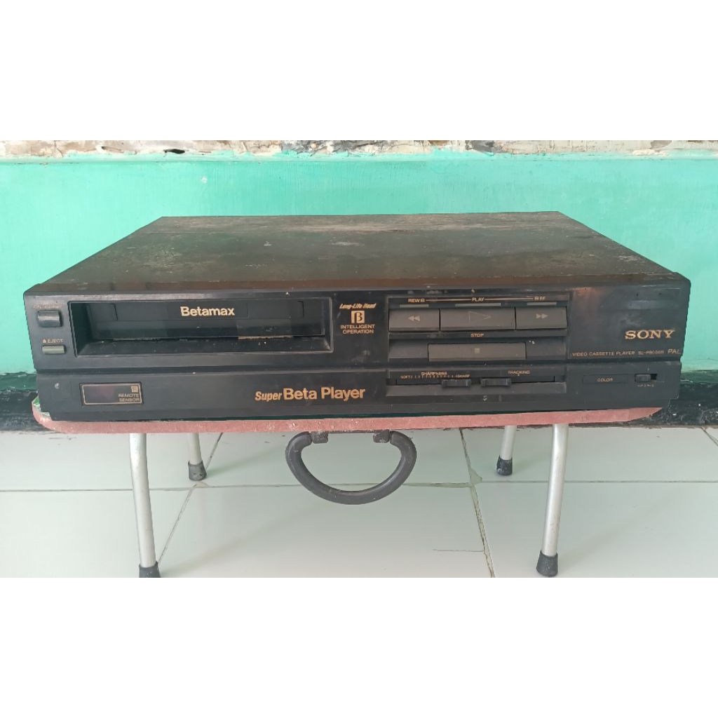 SONY BETAMAX PELAYER PEMUTAR VIDIO BATA SONY KONDISI BAHAN