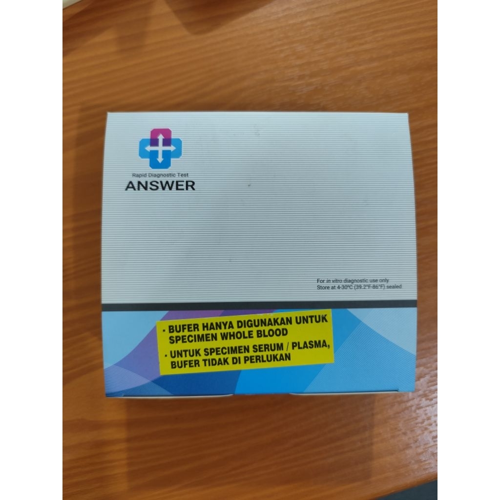 Rapid Test DBD/rapid diagnosa test answer
