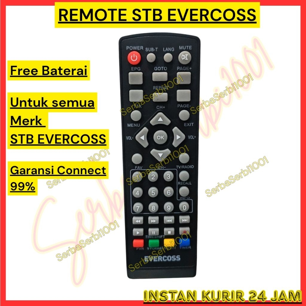 REMOT STB EVERCOSS / REMOTE STB EVERCOSS