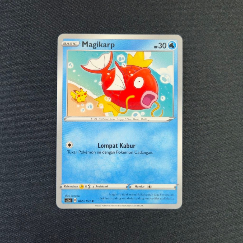 Magikarp 065/153 sc1b Kartu TCG Pokemon Indonesia