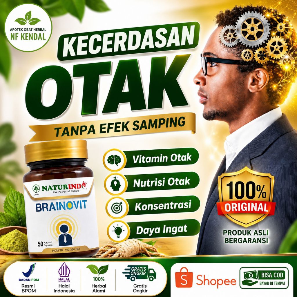 SMART BRAIN Vitamin Kecerdasan Otak Anak & Dewasa Daya Ingat