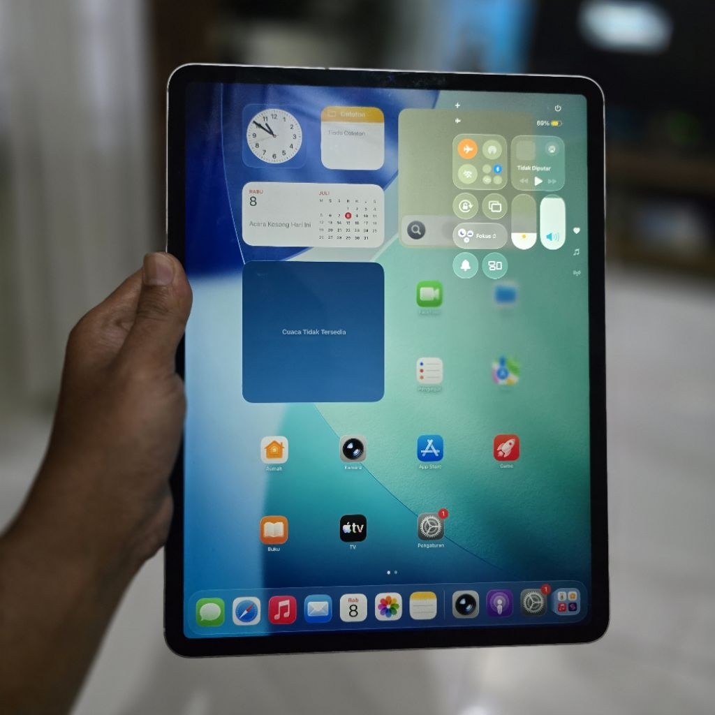 iPad Pro 12.9 2020 Gen 4 256GB wifi mulus aman semua