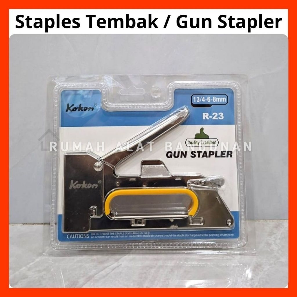 Gun staples / Staples Tembak / R23 / Kokon