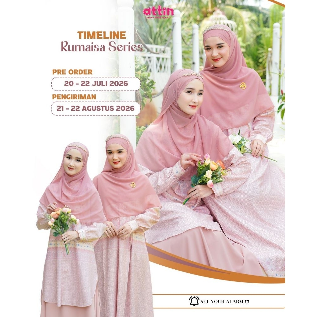 RUMAISA GAMIS BY ATTIN HIJAB