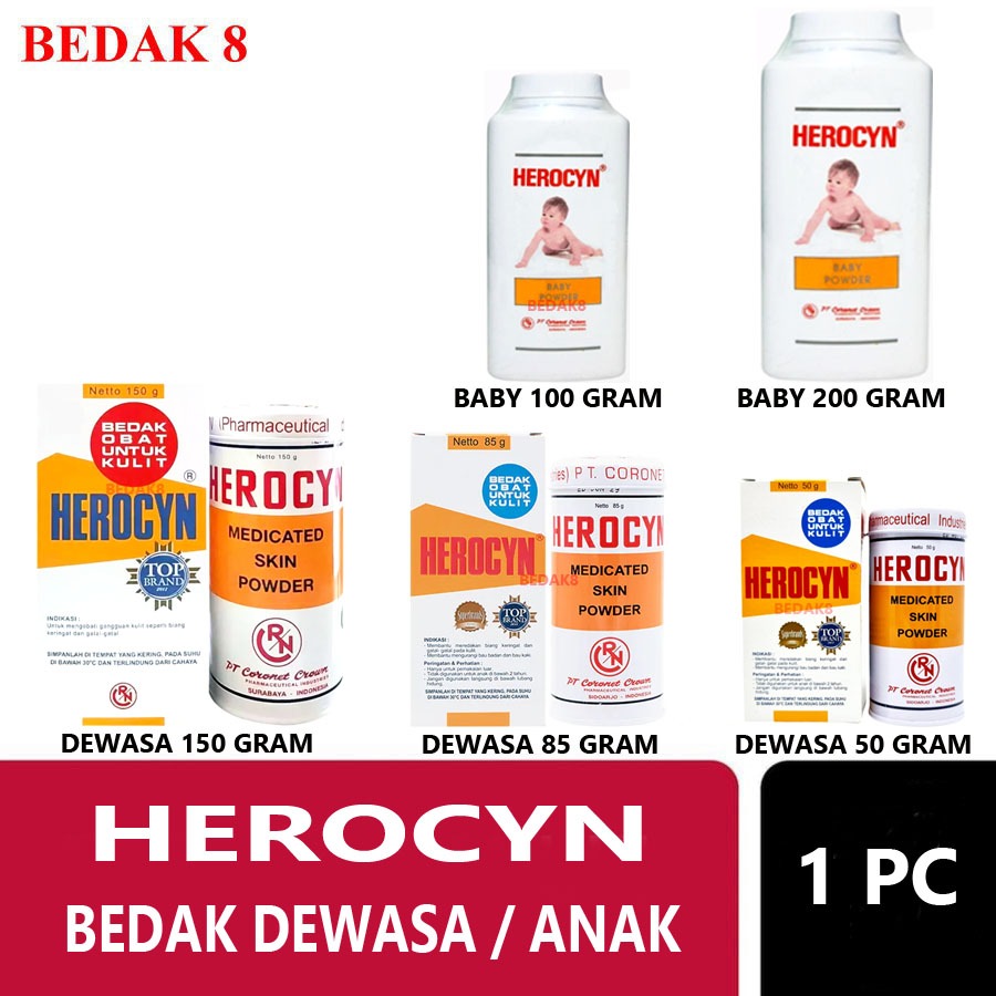 Bedak Herocyn/ Herocyn Bedak Kulit