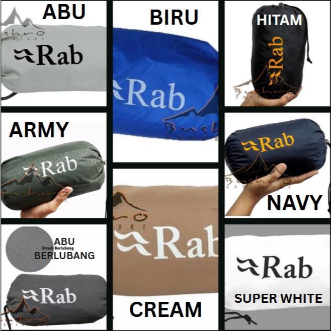 SIAPKIRIM Rab jacket stuff sack pocket READY STOCK