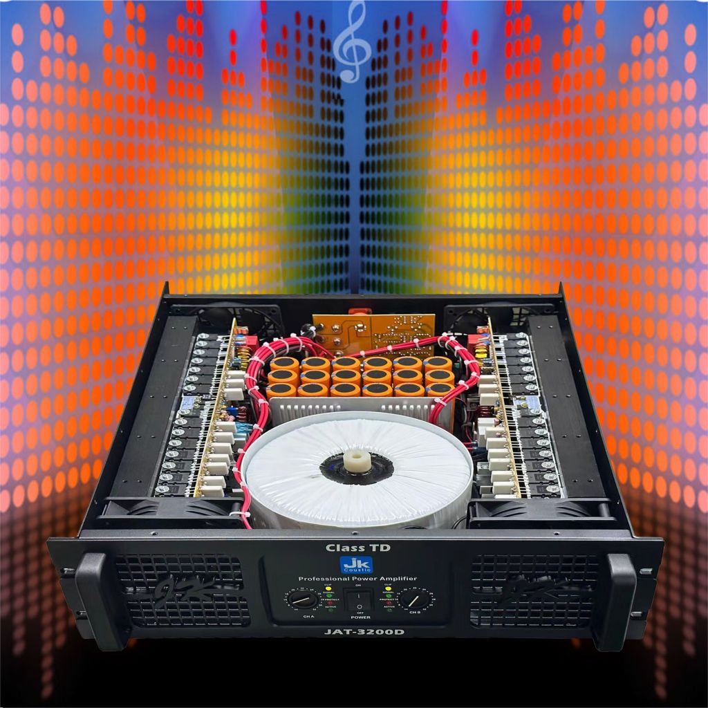 Power amplifier TD class Jk coustic JAT 3200 D 2 x 3200 watt