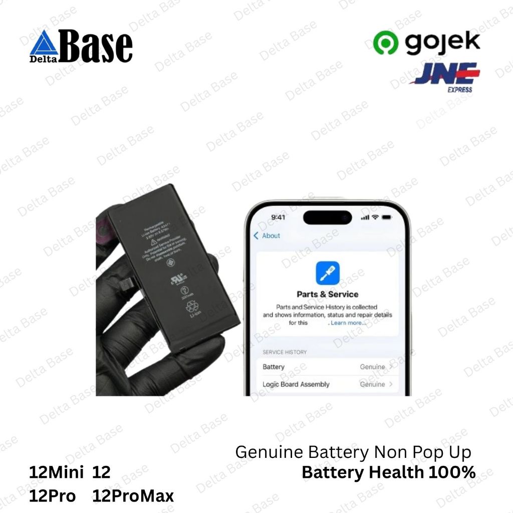 Battery Baterai Original Iphone 12 Mini 12 Pro 12 Pro Max Non Popup Shows Used