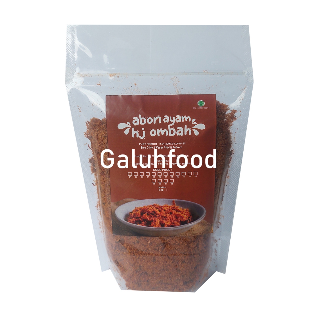 Abon Ayam Ibu Hj Ombah Ciamis 250 gram