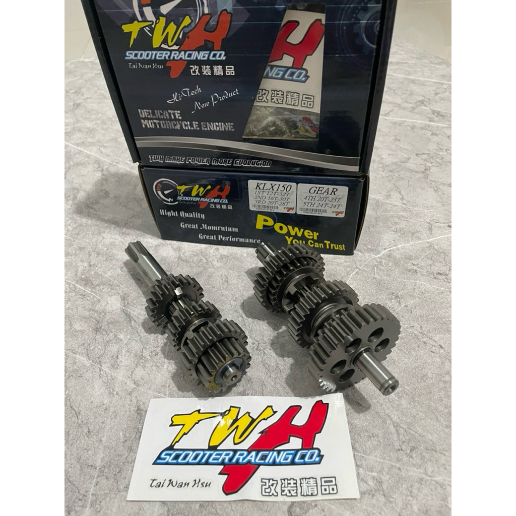 RATIO TWH ORIGINAL TWH FIZR KLX150 RXKING MIO JUPITERZ
