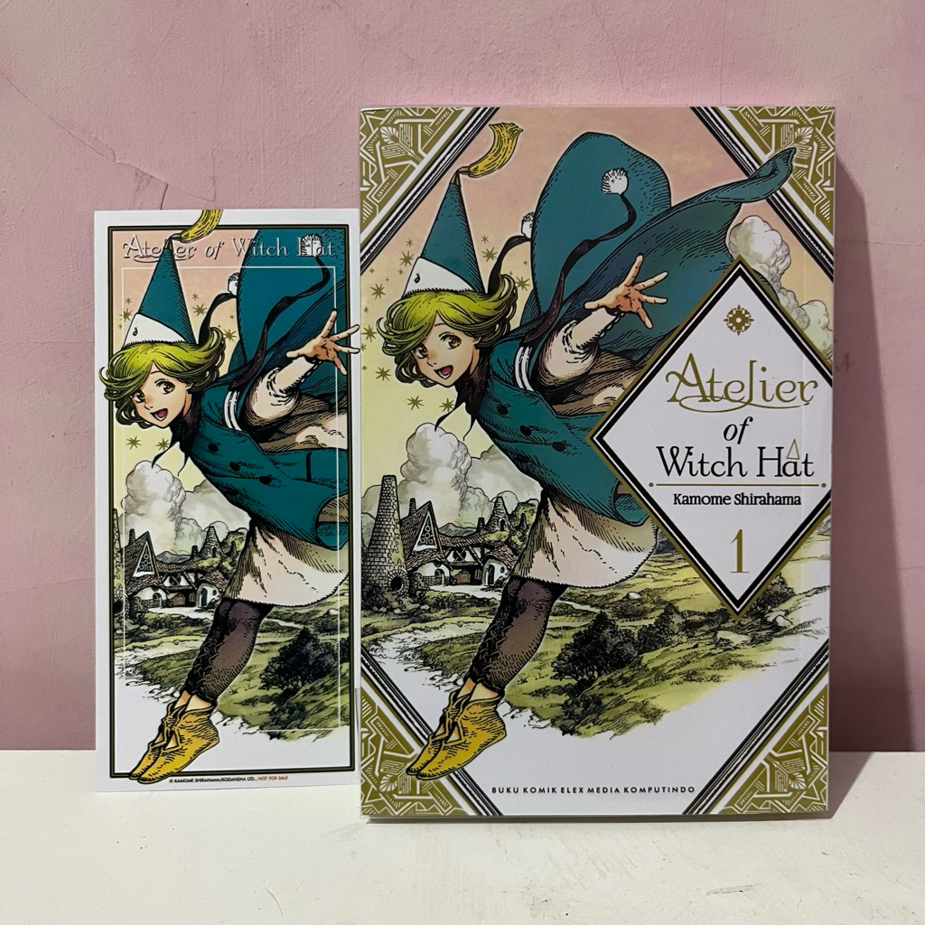 Komik Witch Hat Atelier 1 Kolpri Sampul + BOOKMARK
