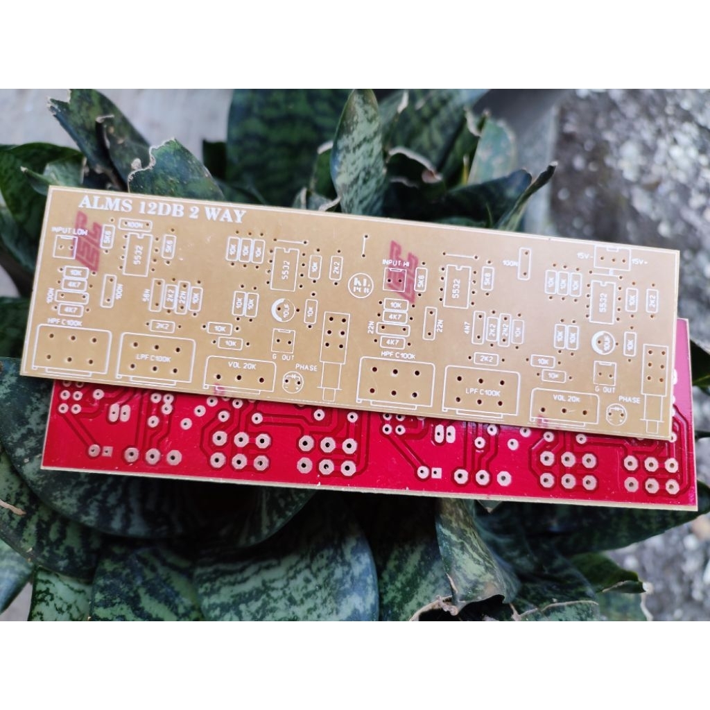 pcb alms speaker manajemen analog 12db 24db